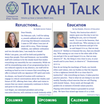 Tikvah Talk